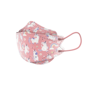粉紅獨角獸 兒童KF韓式立體口罩 (袋裝10入)