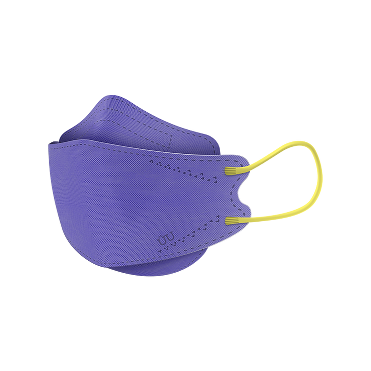 UUmask 深紫 成人KF韓式立體醫療口罩 (盒裝 7入 獨立包裝)