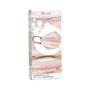 玫瑰石雪紡成人KF韓式立體醫療口罩 (盒裝10入 獨立包裝)